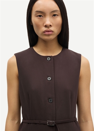 Saruma short kjole 15790 Black Coffee Samsøe